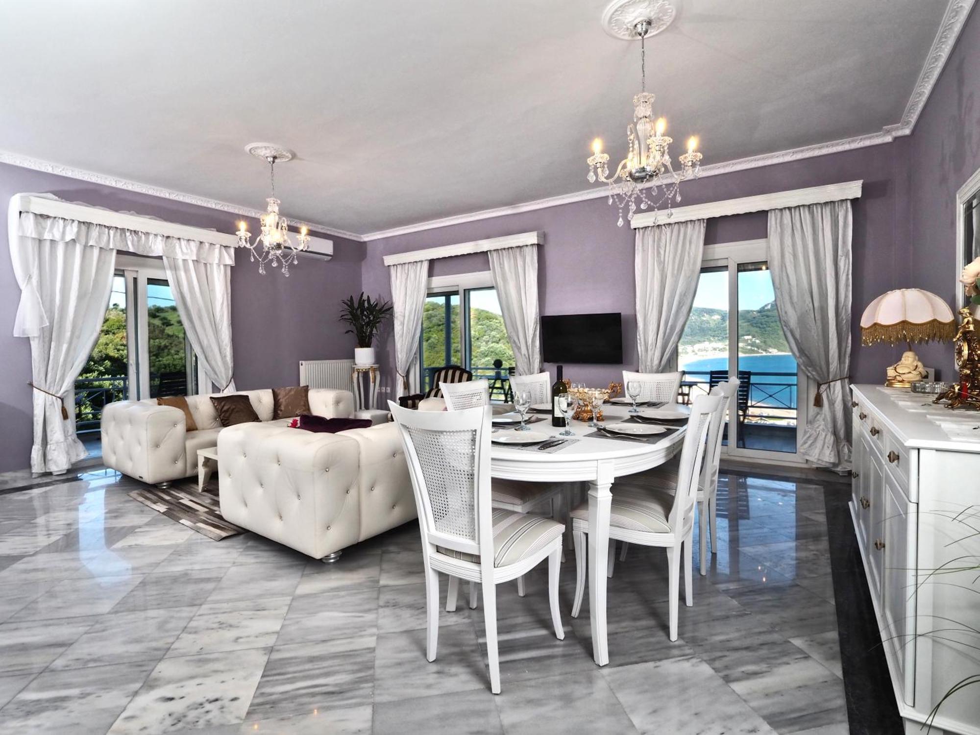Villa Euphoria Apts Afión Bagian luar foto